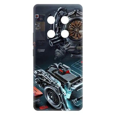 Лот: 25086091. Фото: 1. Чехол Krutoff Soft Case "Моторы... Чехлы, бамперы