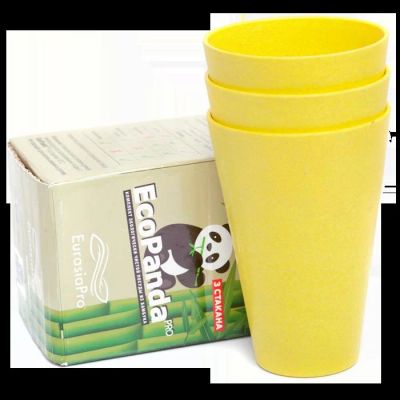 Лот: 4944748. Фото: 1. EcoPanda PRO cups / Бамбуковые... Кружки, стаканы, бокалы