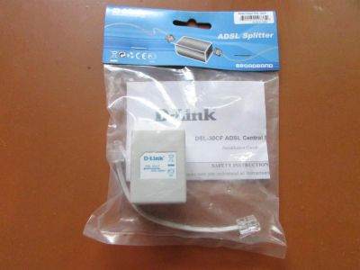 Лот: 3777099. Фото: 1. Сплиттер DSL-30CF (D-Link) c телефонным... Другое (сетевые устройства)