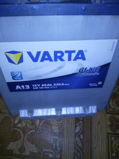 Лот: 12624028. Фото: 1. Аккумулятор VARTA A13 40Ah. Аккумуляторы