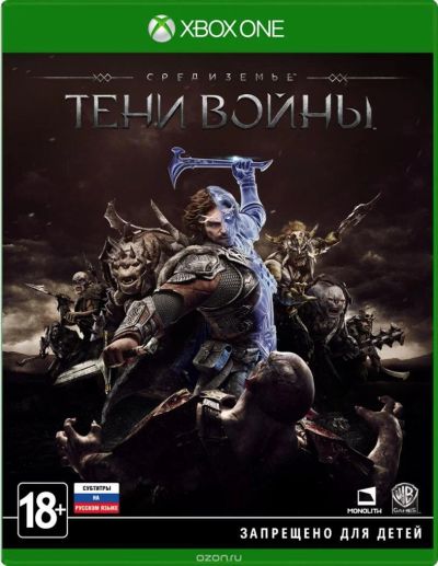 Лот: 10595358. Фото: 1. Shadow of war\ Тени Войны на xbox... Игры для консолей