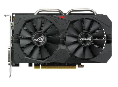Лот: 20728912. Фото: 1. Видеокарта ASUS ROG-STRIX-RX560-4G-GAMiNG... Видеокарты