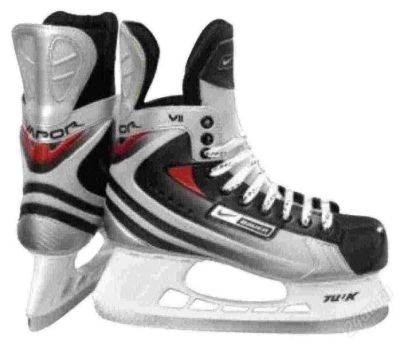 Лот: 750940. Фото: 1. Коньки nike bauer. Коньки