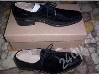 Лот: 381575. Фото: 1. мужские туфли 43 размер, нат.кожа... Туфли