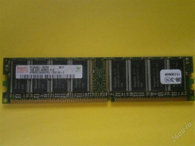 Лот: 1240950. Фото: 1. Оперативная память hynix PC3200... Оперативная память