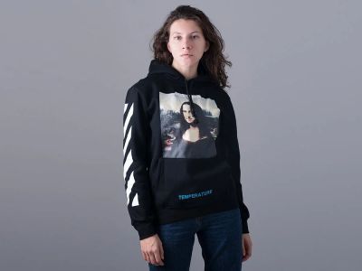 Лот: 16337020. Фото: 1. Худи OFF-WHITE (11639) Размер... Свитеры, толстовки, худи