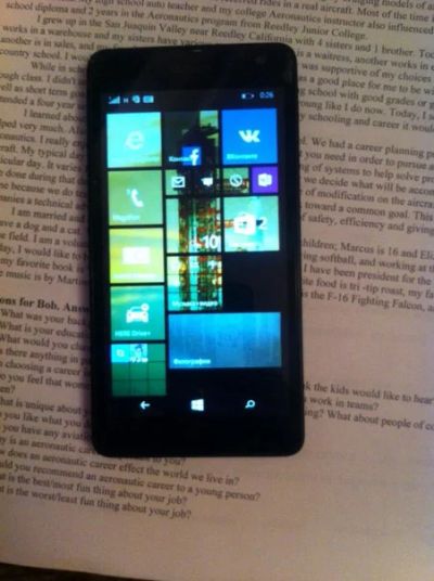 Лот: 6593579. Фото: 1. Lumia 535 Dual Sim. Смартфоны