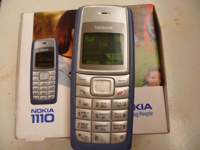 Лот: 110530. Фото: 1. Nokia 1110, полный комплект. Кнопочные мобильные телефоны