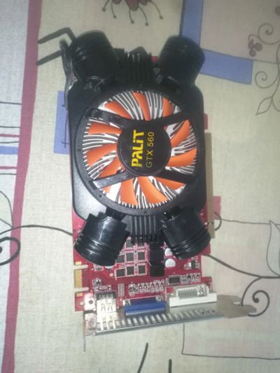 Лот: 18953702. Фото: 1. Видеокарата gtx560 1024mb. Видеокарты