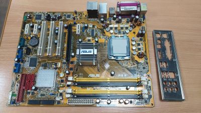 Лот: 19837162. Фото: 1. Материнская плата 775 ASUS P5B... Материнские платы