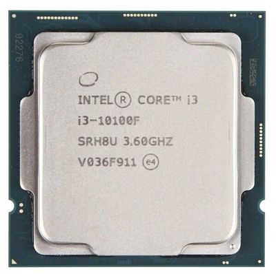 Лот: 18992733. Фото: 1. Процессор Intel Core i3-10100F... Процессоры