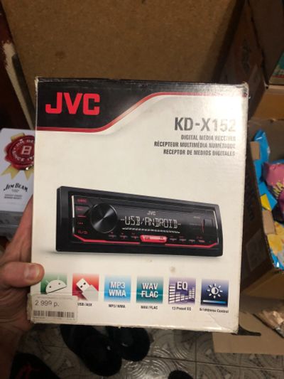 Лот: 15529693. Фото: 1. Магнитола JVC ( KD-X152 ). Автомагнитолы