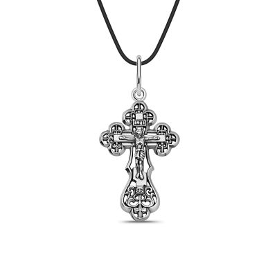 Лот: 23891078. Фото: 1. Крестик TALANT из серебра. Другое (ювелирные изделия, бижутерия, часы)