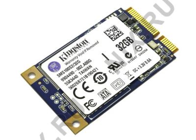 Лот: 8878380. Фото: 1. Накопитель SSD mSATA II 32Gb Kingston. SSD-накопители