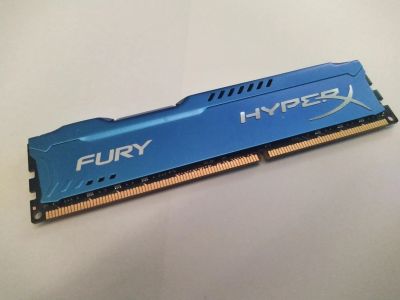 Лот: 17091383. Фото: 1. Kingston HyperX FURY Blue Series... Оперативная память