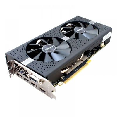 Лот: 10949745. Фото: 1. Видеокарта RX 580 8Gb Sapphire... Видеокарты