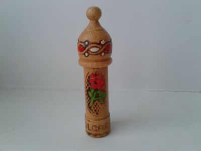 Лот: 13460465. Фото: 1. сосуд/коробочка из дерева узкая... Другое (коллекционирование, моделизм)