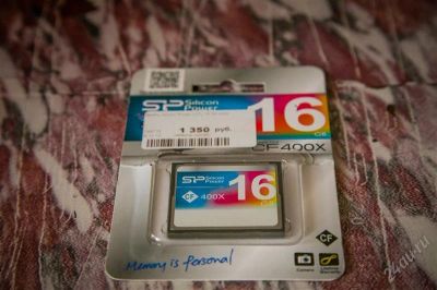 Лот: 2790669. Фото: 1. compact flash / cf 16 gb карта... Карты памяти
