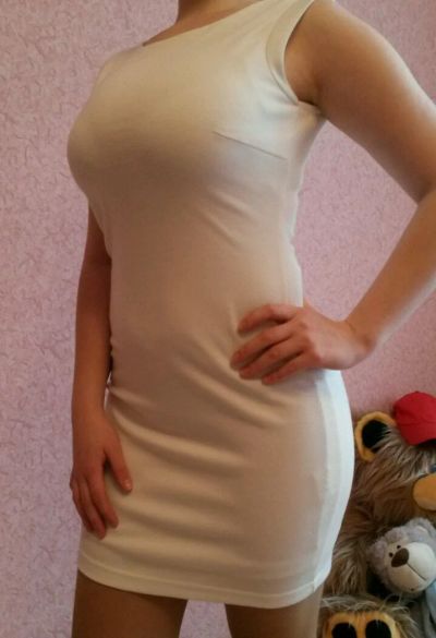 Лот: 9767634. Фото: 1. Платье белого цвета. Платья