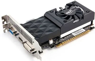 Лот: 6057013. Фото: 1. Видеокарта Palit GeForce GT 630... Видеокарты