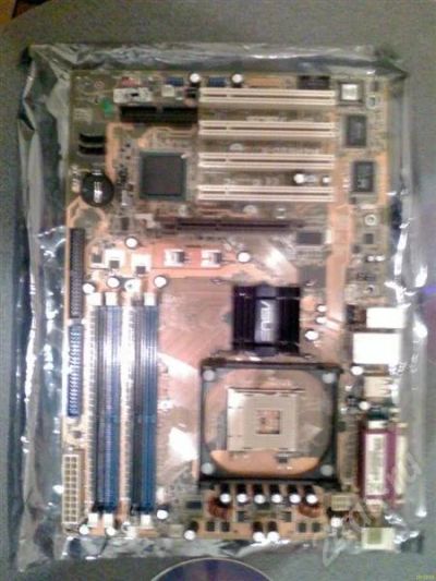 Лот: 261717. Фото: 1. MB asus P4P800-X 478сокет. Материнские платы