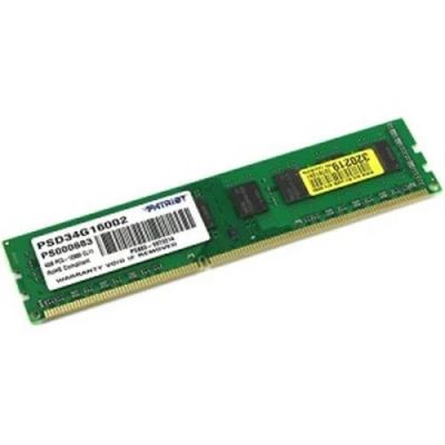 Лот: 17837815. Фото: 1. Patriot PSD34G16002B DDR3 DIMM... Оперативная память