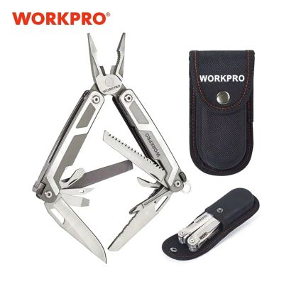 Лот: 19494537. Фото: 1. Мультитул WorkPro 15 в 1. Инструмент и аксессуары для туризма