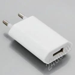 Лот: 2410325. Фото: 1. Адаптер СЗУ-USB iPhone - Новый... Зарядные устройства, блоки питания для бытовой техники