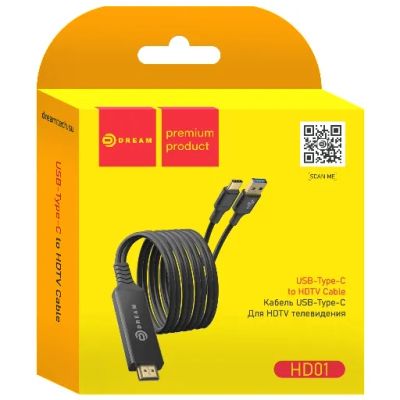 Лот: 22980544. Фото: 1. Кабель Dream HD01 Samsung DEX... Шнуры, кабели, разъёмы