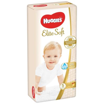 Лот: 15262544. Фото: 1. Подгузники Huggies Elite Soft... Детская гигиена