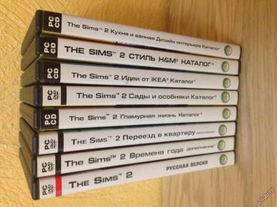 Лот: 5149933. Фото: 1. Коллекция игр sims 2. Игры для ПК