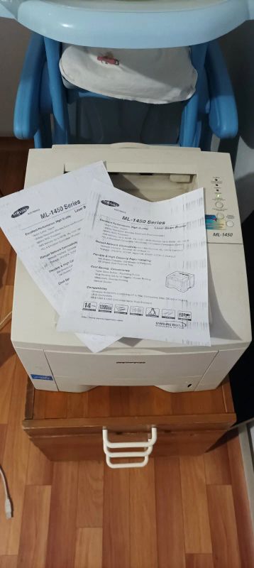 Лот: 18740224. Фото: 1. Принтер Samsung ML-1450. Лазерные принтеры