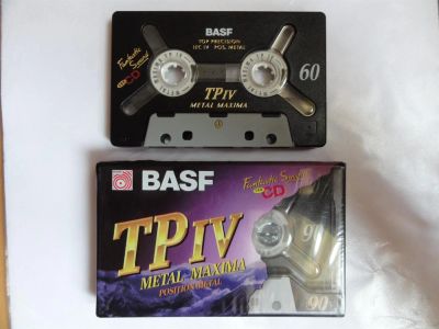 Лот: 3349628. Фото: 1. Кассета BASF TP IV 90. Кассетные деки, магнитофоны