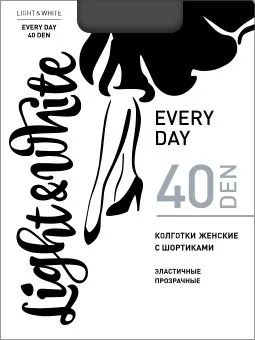 Лот: 16201782. Фото: 1. Колготки женские Light White Every... Колготки, чулки
