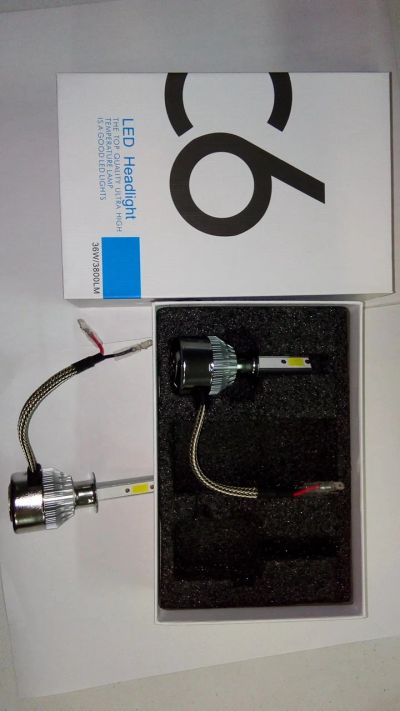 Лот: 16168874. Фото: 1. Светодиодная LED лампа C6-H1 автосвет... Оптика и освещение