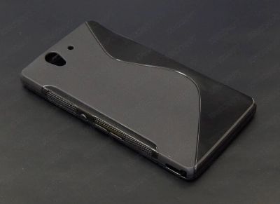 Лот: 8320046. Фото: 1. Чехол Sony Xperia Z (C6603) силиконовый... Чехлы, бамперы