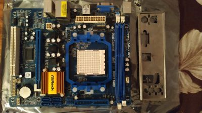 Лот: 12767798. Фото: 1. Материнская плата ASRock N68-VS3... Материнские платы