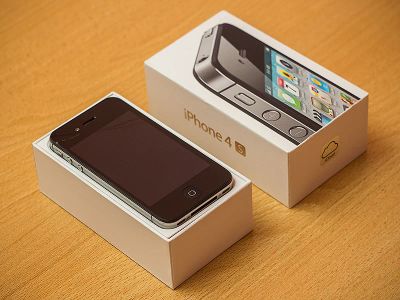 Лот: 3302682. Фото: 1. iPhone 4s 16Gb Чёрный — с рубля... Смартфоны