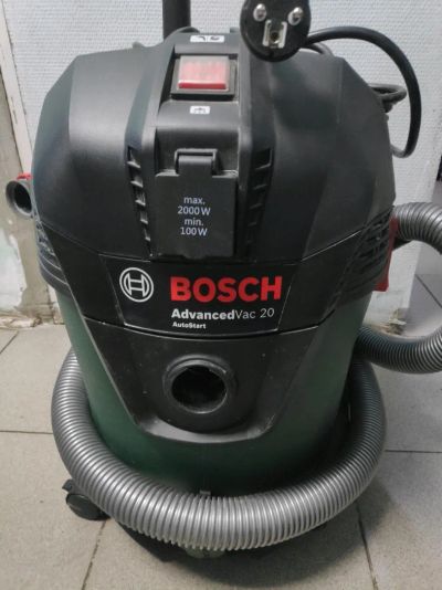 Лот: 20551613. Фото: 1. Строительный пылесос Bosch AdvancedVac... Пылесосы, паровые швабры