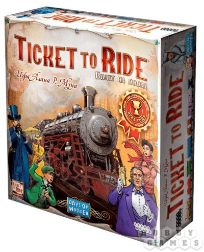 Лот: 11347343. Фото: 1. Настольная игра Ticket to Ride... Настольные игры, карты