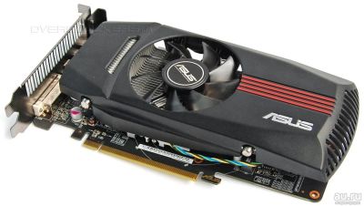 Лот: 9197302. Фото: 1. Видеокарта Asus Radeon HD7770. Видеокарты