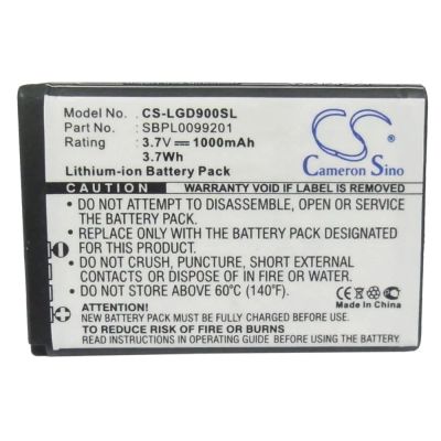 Лот: 15547070. Фото: 1. Аккумулятор CS-LGD900SL - LG BL40. Аккумуляторы