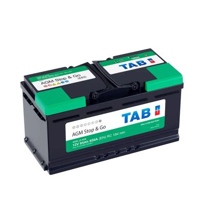 Лот: 25722082. Фото: 1. Аккумулятор TAB AGM STOP&GO 95... Аккумуляторы