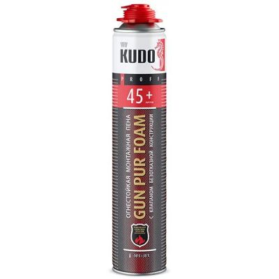 Лот: 18655076. Фото: 1. Пена монтажная ПРОФ KUDO FIRE... Клеи, герметики, пена монтажная, клейкие ленты