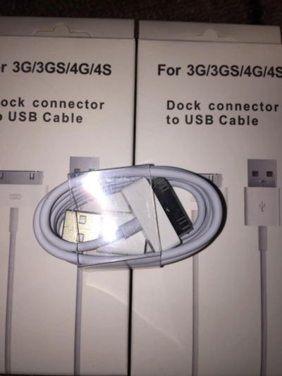 Лот: 6934605. Фото: 1. Кабель. iPhone 2g 3g 4 4s. Дата-кабели, переходники