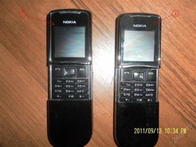 Лот: 1191754. Фото: 1. Nokia 8800sirocco (2шт)... Кнопочные мобильные телефоны