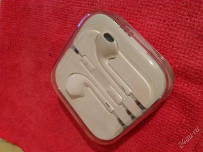 Лот: 4766388. Фото: 1. Apple EarPods (наушники) Оригинальные... Красноярск