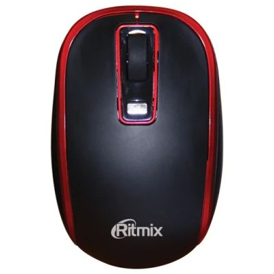 Лот: 6589697. Фото: 1. Мышь Ritmix RMW-217 Black/red... Клавиатуры и мыши