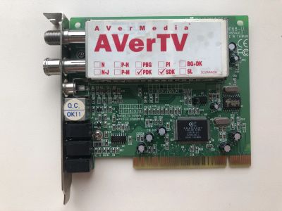 Лот: 25122478. Фото: 1. Тюнер PCI AverMedia AverTV Studio... ТВ-тюнеры и карты захвата