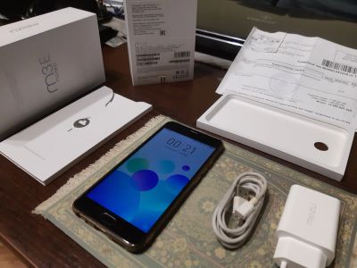 Лот: 12275840. Фото: 1. Meizu M3E 32Gb цвет серый (5.5... Смартфоны